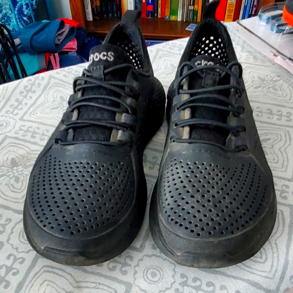 Boys Black Crocs Shoes
